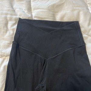 Aerie offline 7/8 black legging